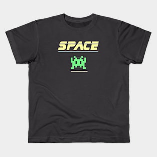 Space Alien Web 3 Sci Fi Gaming Kids T-Shirt